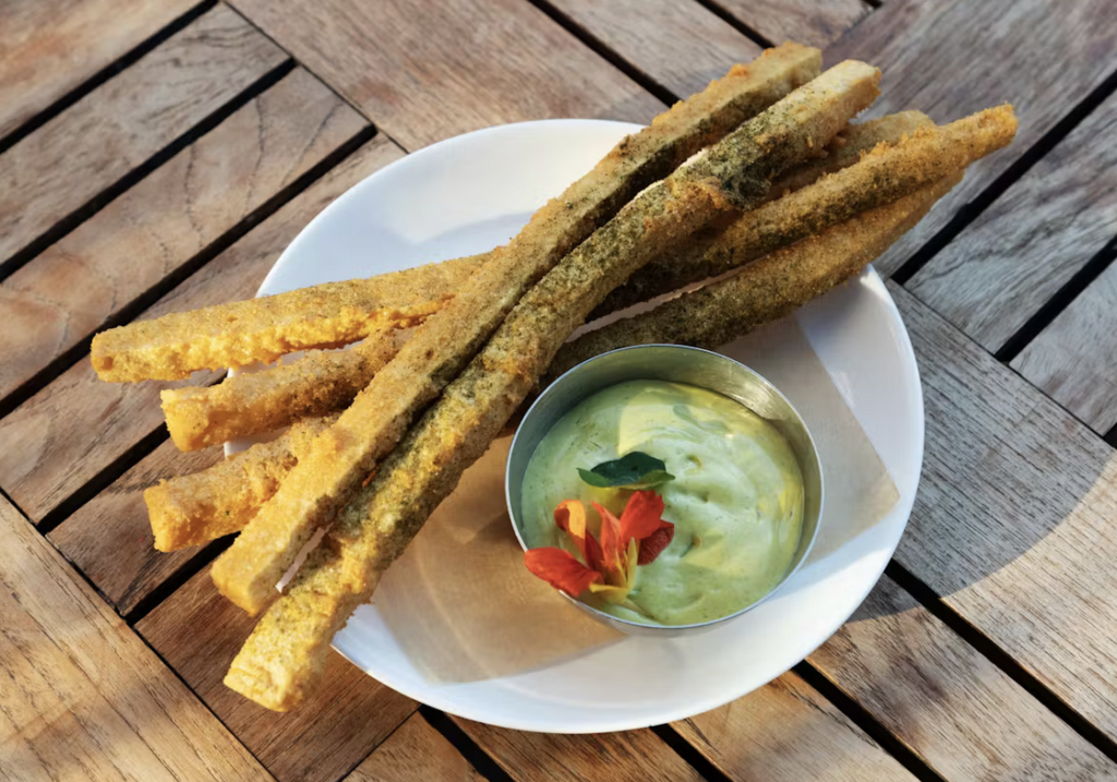 chickpea frites